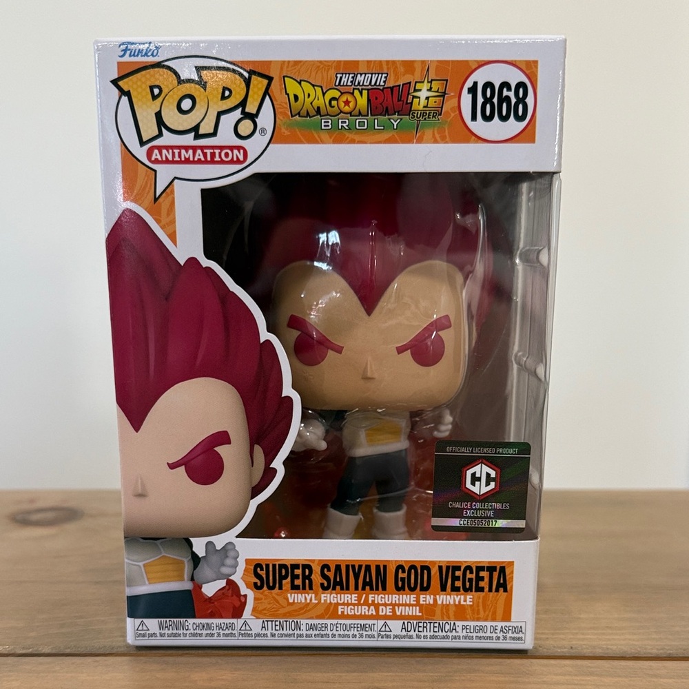 Funko Pop! Super Saiyan God Vegeta